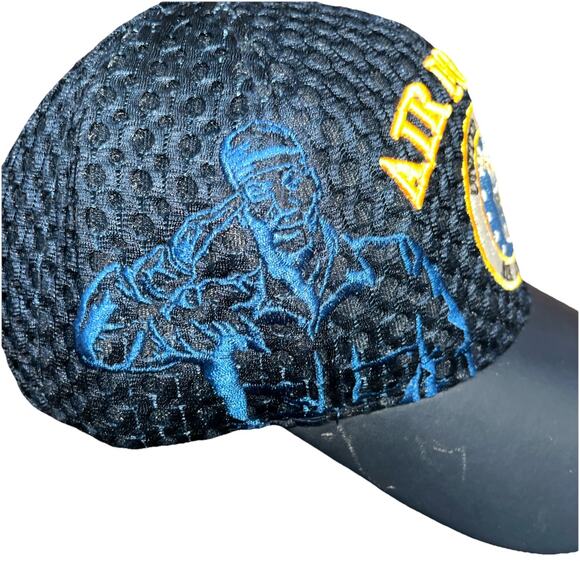 United States Air Force Baseball Hat Adjustable Strap back Adult Cap USAF - Picture 3 of 8